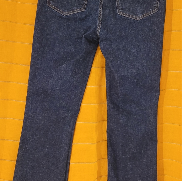 J. CREW Women's Billie Demi Boot Crop Jeans Size 29 Dark Wash AJ855 High Rise - Picture 10 of 15
